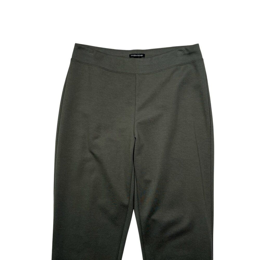 Eileen Fisher Women's Size Medium Slim Ankle Stretch Crepe Pants - Picture 4 of 13